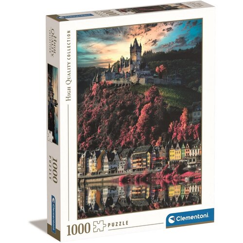 Пазл Clementoni 1000 деталей: Замок Кохем, Германия