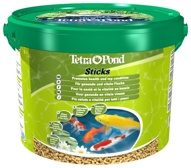 Корм для прудовых рыб TETRA Pond Sticks 10 литров - фотография № 2
