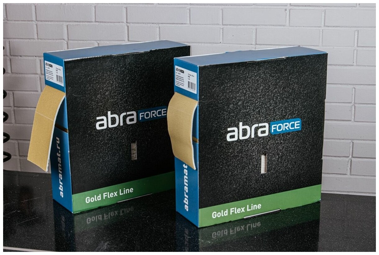 Шлифовальный рулон на поролоновой основе ABRAforce Gold Flex Line 115ммх25м P180 - фотография № 11