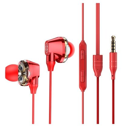 Наушники Baseus H10 Encok, red