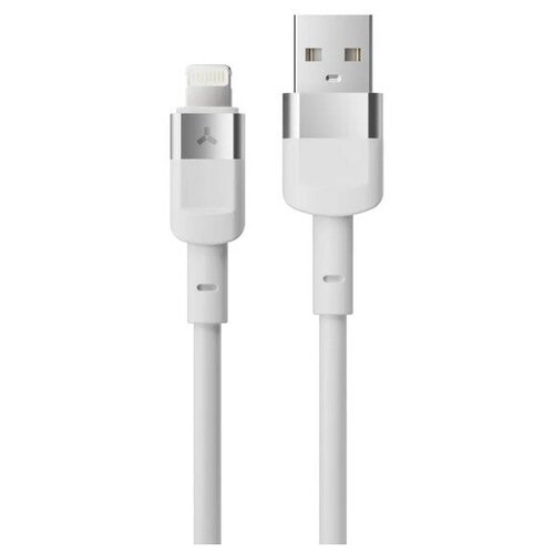 миксер accesstyle hm3021w Кабель Accesstyle AL24-T100, Lightning - USB, 2.4 А, TPU, быстрая зарядка, 1 м, белый, Accesstyle