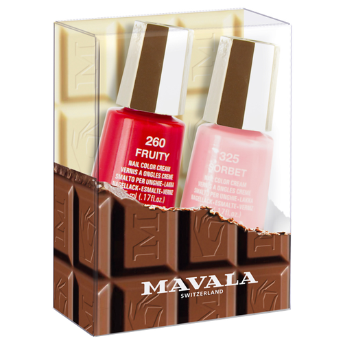 Mavala Набор лаков для ногтей Fruity Kit, 260 Fruity, 325 Sorbet