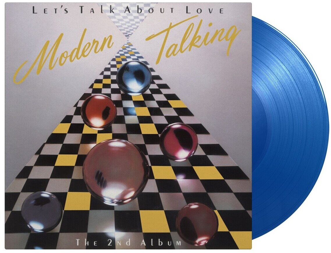 MODERN TALKING Let s Talk About Love - The 2nd Album, LP (Limited Edition, Reissue,180 Gram, Синий Винил)