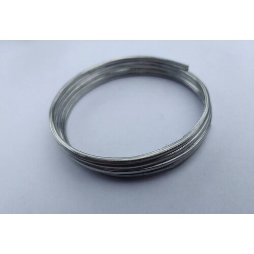 фото Проволока свинцовая с1 8,0 мм в бухте 8 м. свинец, грузила для рыбной ловли, крючков, блёсен, мушек, для изготовления пуль стан