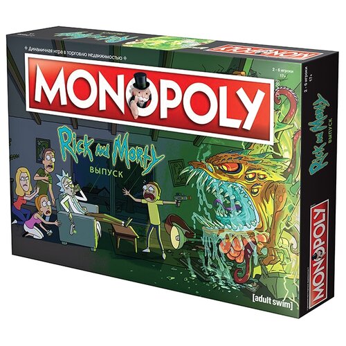 фото Настольная игра Монополия. Рик и Морти Monopoly