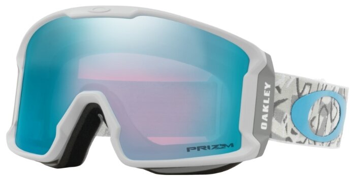 oakley line miner sapphire iridium