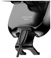 Держатель с беспроводной зарядкой Baseus Smart Vehicle Bracket Wireless Charger (WXZN-01) черный