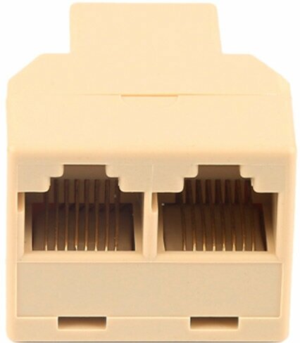 Разветвитель Gembird Cablexpert RJ45 8P8C/F - 2x 8P8C/F US-09A