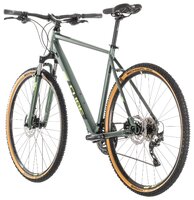 Горный гибрид Cube Nature Exc (2019) green/black 58 см (требует финальной сборки)