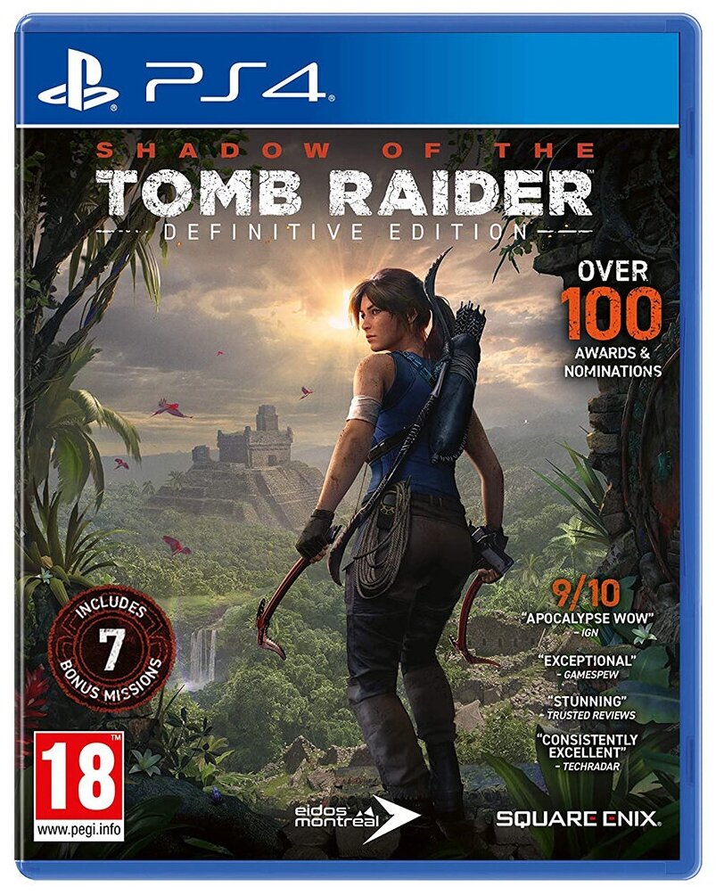Видеоигра Shadow of the Tomb Raider: Definitive Edition (PS4) (на русском языке)