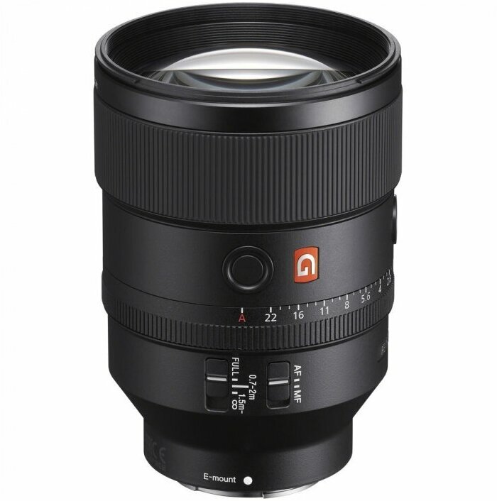 Объектив Sony FE 135mm f/1.8 GM (SEL135F18GM), черный