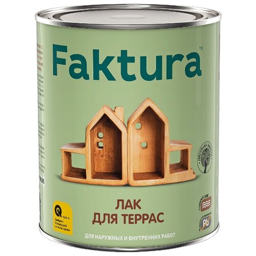 фото Лак faktura для террас 0.7 л