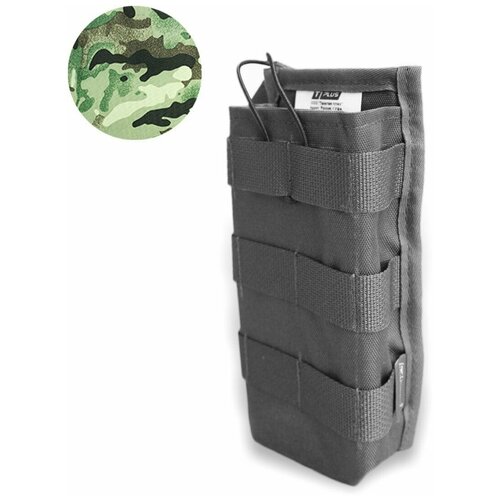 Подсумок для магазина Сайга система MOLLE 180 мм (оксфорд 600, multicam), Tplus, сумка на ремень с креплением молли