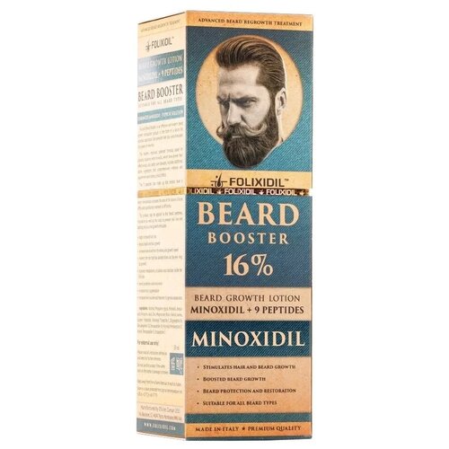 Folixidil 16% (Фоликсидил) Beard Booster для роста бороды 60мл