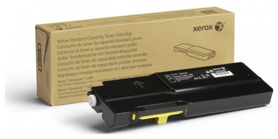 Тонер-картридж Xerox для VersaLink C400/C405 желтый стандартной емкости (2500 копий)