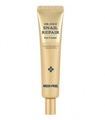 Крем для глаз с 24К золотом и муцином улитки MEDI-PEEL 24K Gold Snail Repair Eye Cream, 40 мл