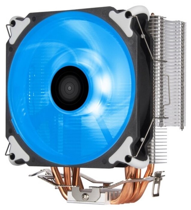 Вентилятор SST-AR12-RGB Argon CPU Cooler 4 Direct Contact Heatpipe, 120mm PWM RGB Fan, RTL