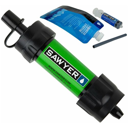 Фильтр для воды туристический Sawyer Mini Filter Green