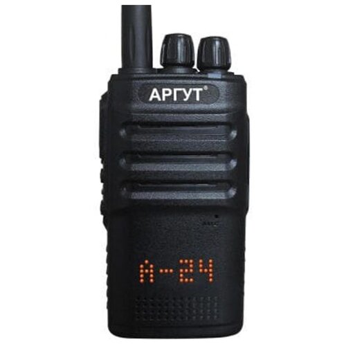 Портативная рация Аргут А-24 99 каналов 8 Вт до 144 км 400-470 МГц 2600 мАч черная 1159900₽