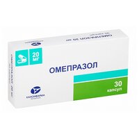 Омепразол капс. кш/раств., 20 мг, 30 шт.