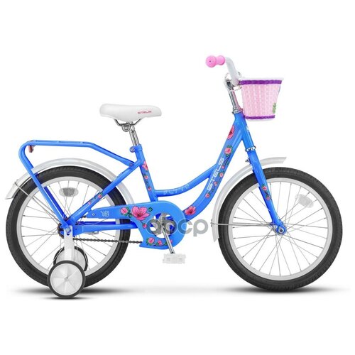 Велосипед 18 Детский Stels Flyte Z011 2018 Lady Количество Скоростей 1 Рама Сталь 12 Голубой Stels арт LU074632 958100₽