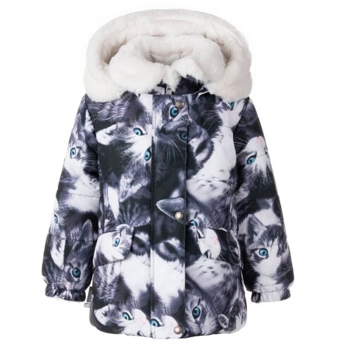 Куртка зимняя для девочек (Размер: 122), арт. BELLE K22431/1000, цвет серый