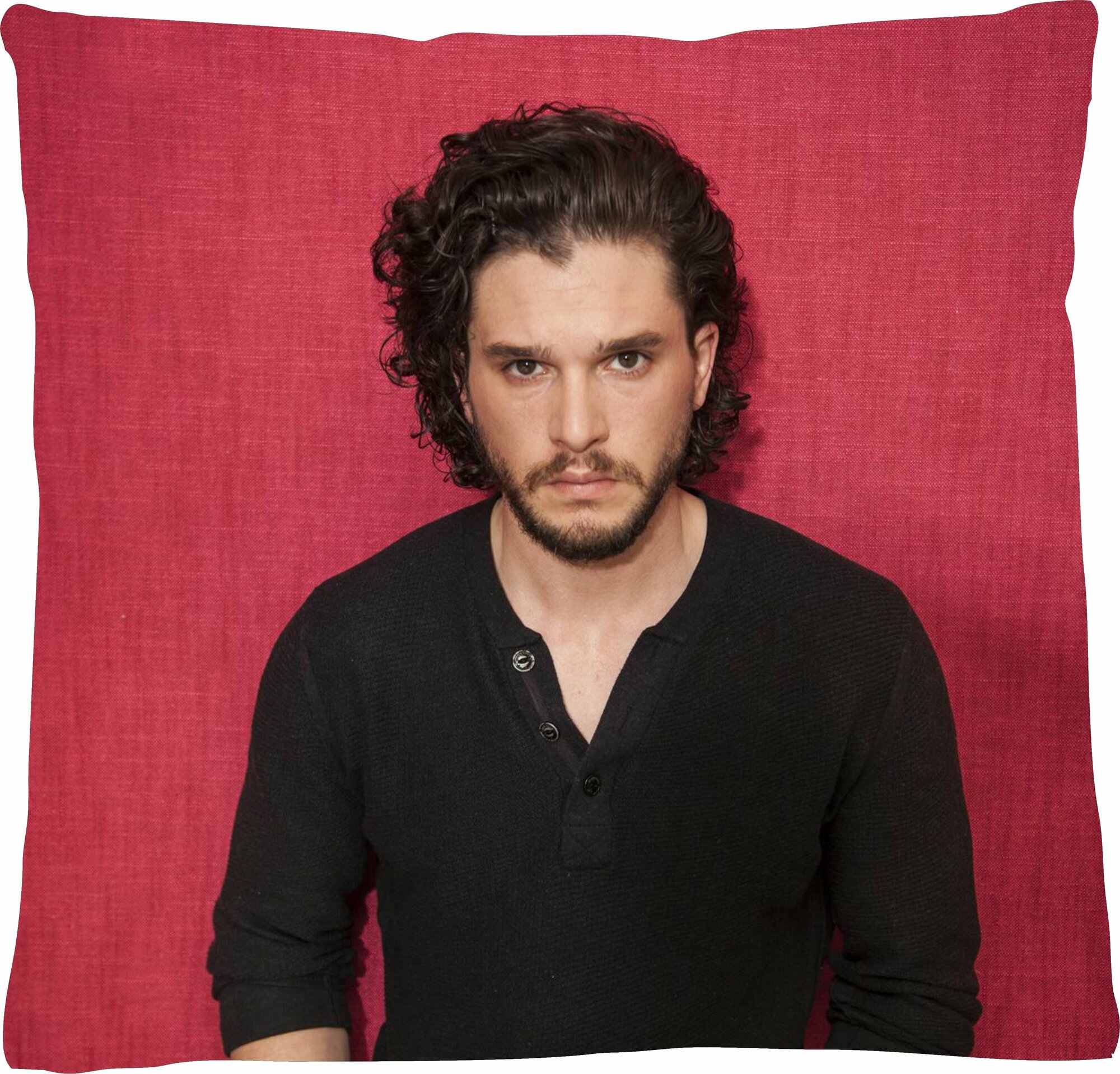 Подушка квадратная Kit Harington Кит Харингтон