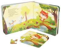 Step puzzle Книжка-игрушка Книжная ярмарка. Потешки