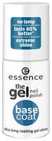 Базовое покрытие Essence The Gel Nail Polish Base Coat 8 мл прозрачный