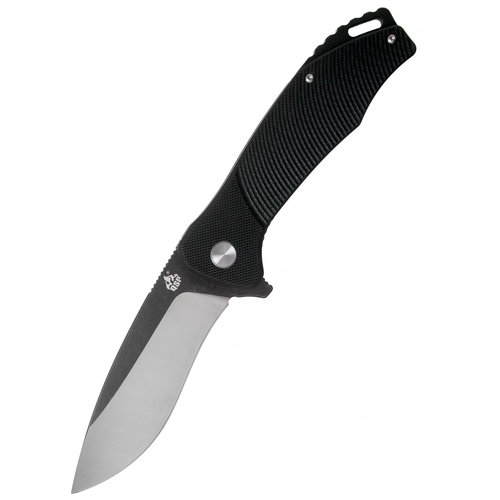 нож складной qsp pelican black Нож складной QSP Raven silver/black