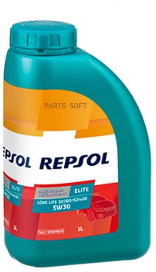 Масло Repsol ELITE LONG LIFE 50700/50400 5W30, 1 л Испания, REPSOL / арт. 6057R - (1 шт)