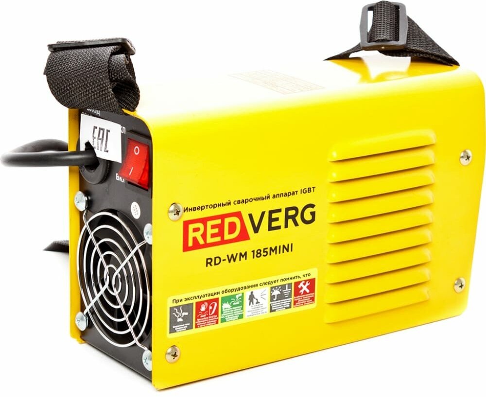 Аппарат сварочный бестрансформаторный RedVerg RD-WM 185MINI - фото №10