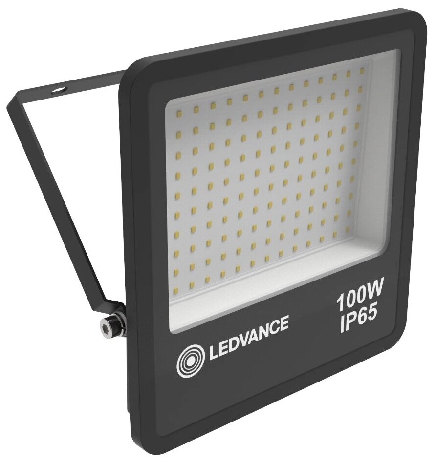 Прожектор светодиодный Ledvance ECOCLASS FL G2 100W 740 (100 Вт, 9000 лм, 4000 К, IP65), черный