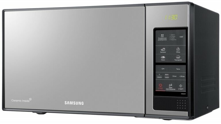 Микроволновая Печь Samsung ME83XR/BWT 23л. 800Вт черный