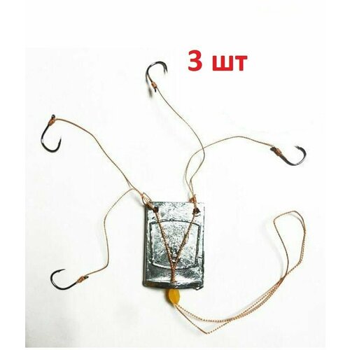 Жмыховка , мокушатник , снасть на карпа , Набор из 3 жмыховок весом 100 грамм