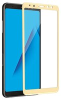 Защитное стекло T-Phox 5D Tempered Glass Screen Protector для Samsung Galaxy A8 (2018) золотой