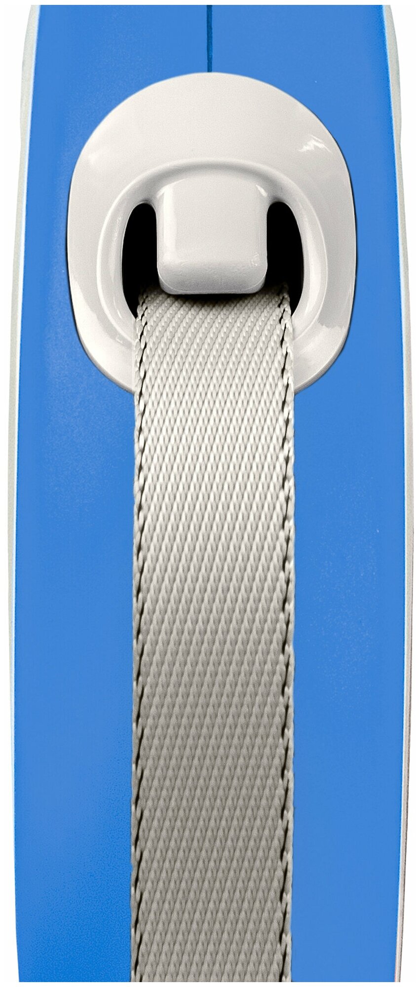 flexi рулетка Line Comfort L до 50 кг лента 8 м серый/синий . - фотография № 14