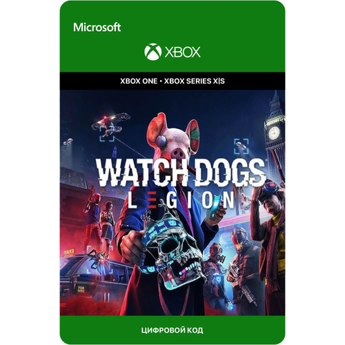 Игра WATCH DOGS: LEGION для Xbox One/Series X|S (Аргентина), русский перевод, электронный ключ игра assassin’s creed valhalla watch dogs legion bundle xbox one xbox series x s электронный ключ аргентина