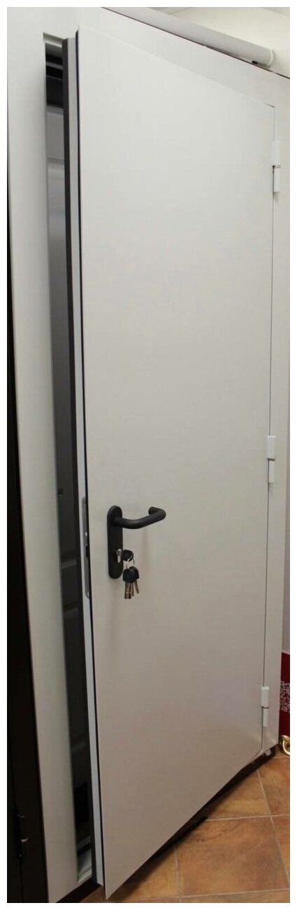 Дверь противопожарная металлическая Ferroni ДПМ-01-EIS 60-2070х970 правая - фотография № 2