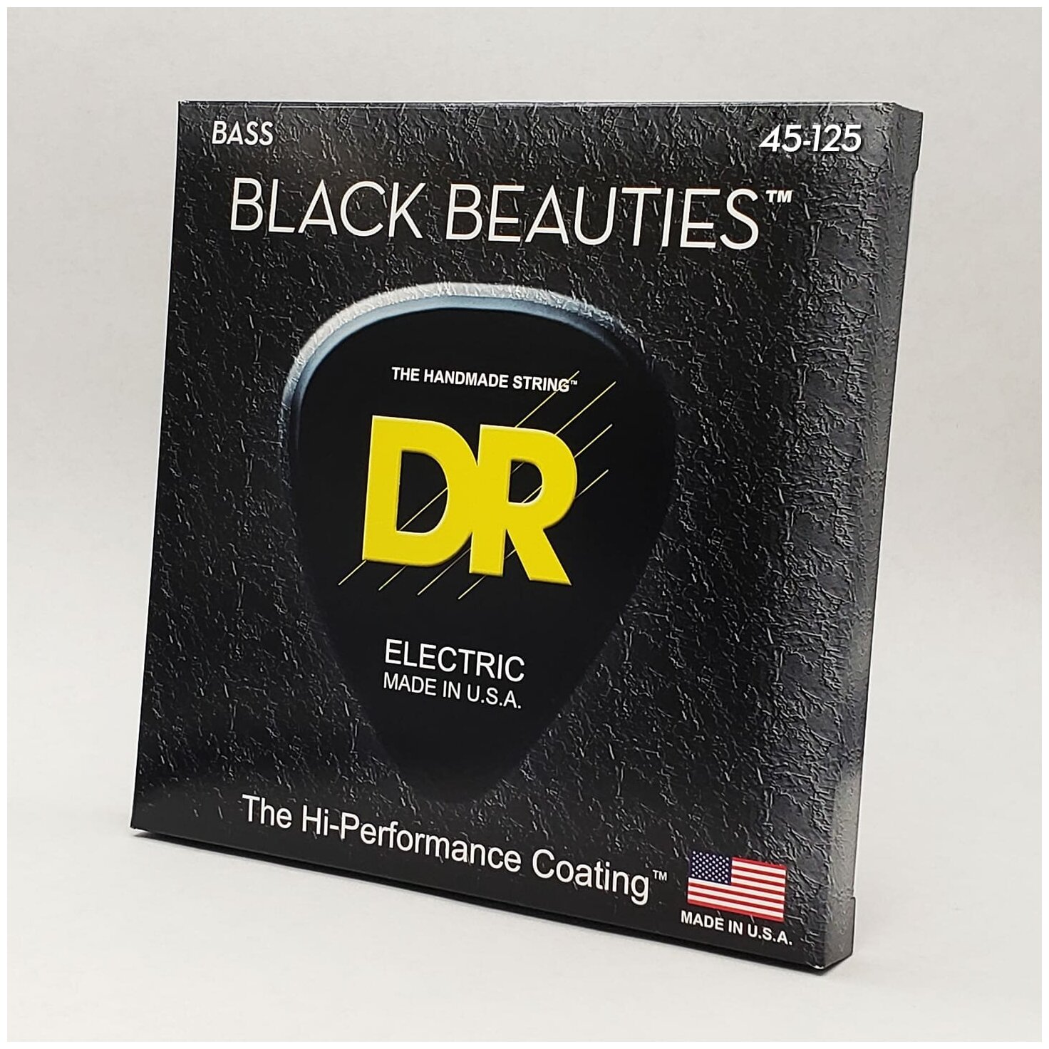 DR Strings BKB5-45 - BLACK BEAUTIES Струны для 5-струнной бас-гитары - фотография № 3