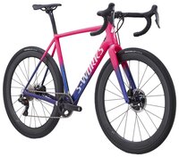 Шоссейный велосипед Specialized S-Works CruX (2019) gloss acid pink/chameleon/metallic white silver/