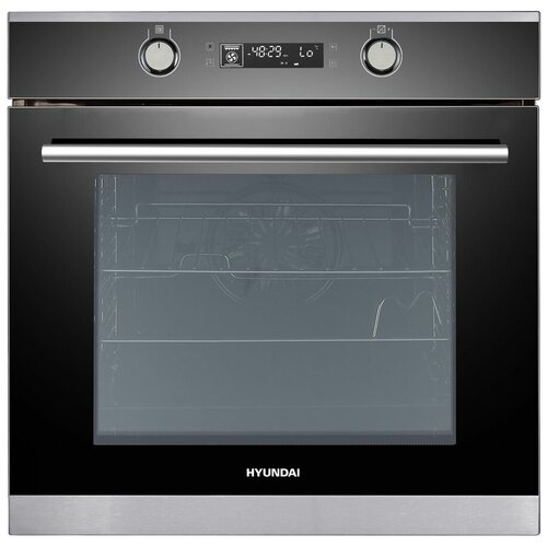 Духовой шкаф электрический Hyundai HEO 6648 IX серебристыйчерный 3466000₽