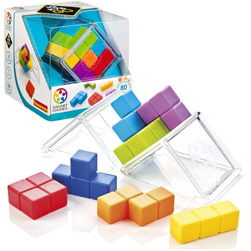 Настольная игра Bondibon IQ-Куб Go, логическая, от 8 лет логическая игра bondibon iq куб pro арт sg413 ru