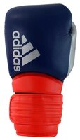 Боксерские перчатки adidas Hybrid 300 черный/золотистый 10 oz