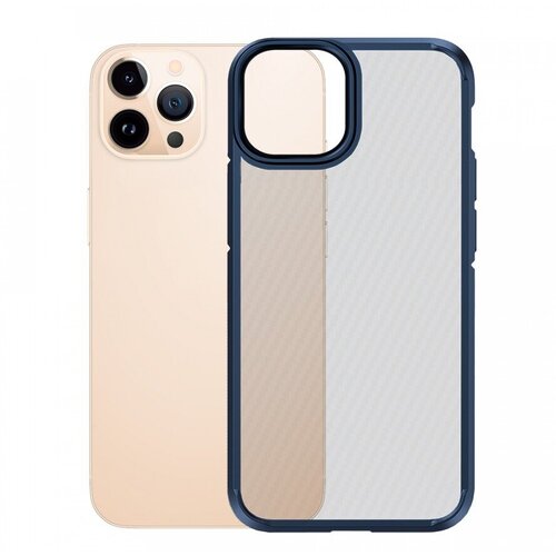 Чехол противоударный Devia Guardian Series Shockproof Case для iPhone 13 Pro (Цвет: Matte Blue) чехол накладка devia wing series ultra thin case для смартфона iphone 14 pro цвет matte black