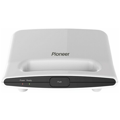 Мультипекарь Pioneer GR1001E с 3 сменными панелями для панини, венских вафель и сэндвичей, 850 Вт