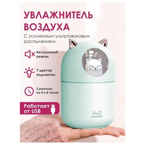 Увлажнитель воздуха для дома мини с подсветкой настольный 112500₽