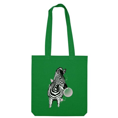 фото Сумка шоппер us basic, зеленый