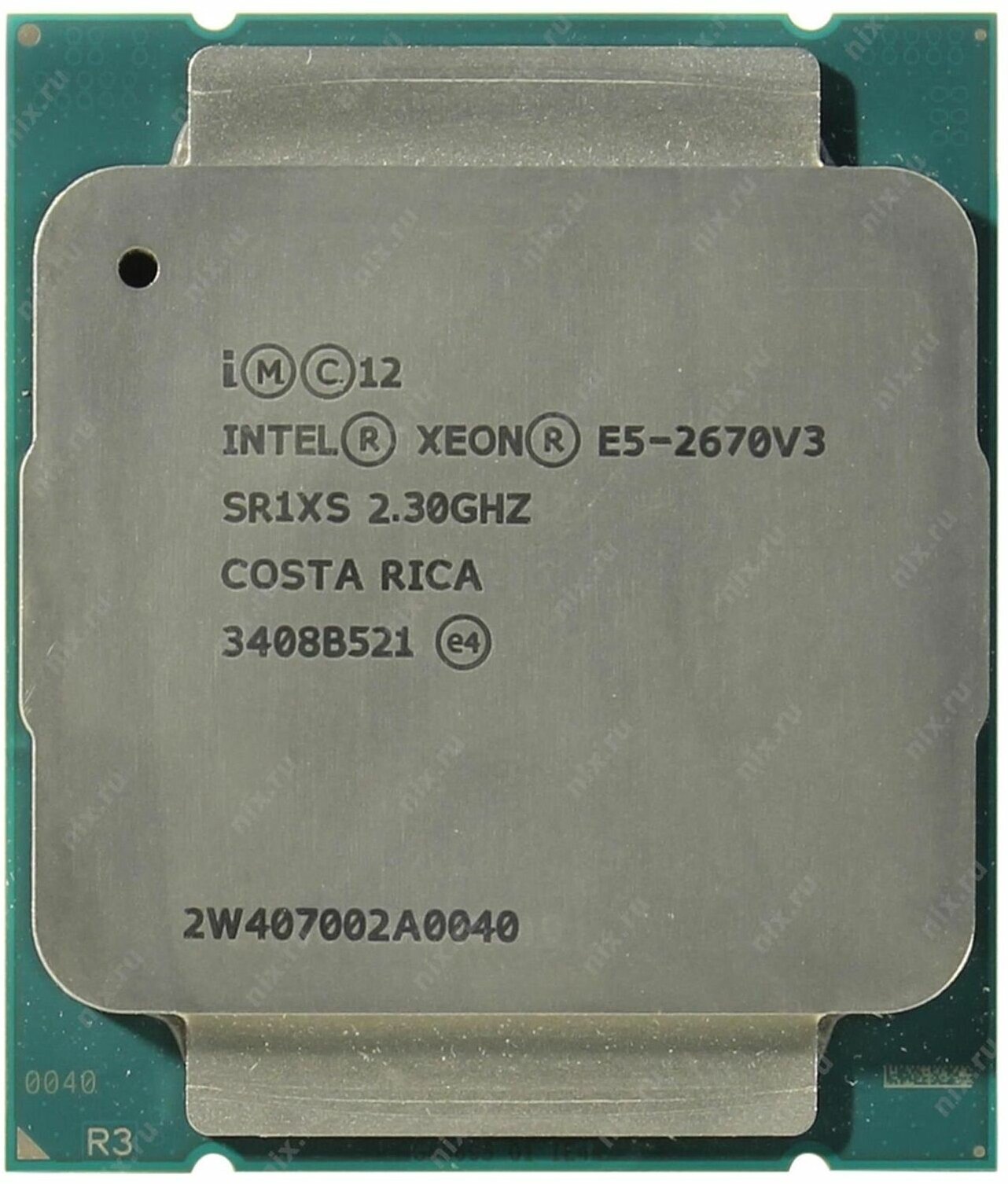 Процессор Xeon E5-2670 v3 сокет 2011-3 12 ядер 24 потока 2,3ГГц 120 Вт OEM