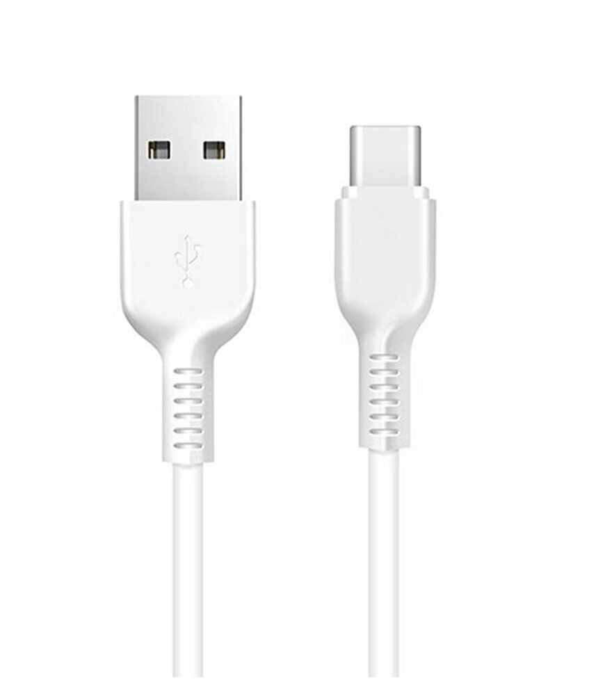 Дата-кабель USB 2.0A для micro USB Hoco X20 Flash TPE 2м White